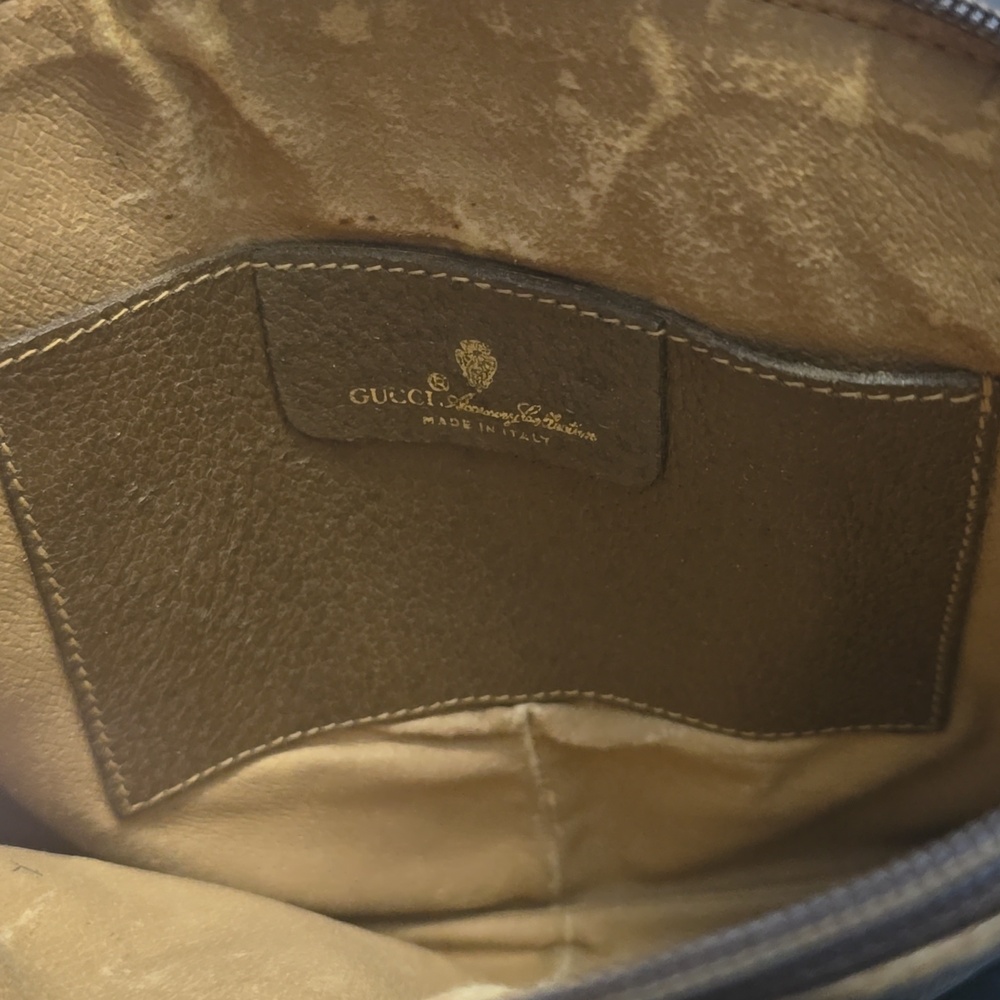VINTAGE Gucci GG Supreme Web Sherry Line bag - Picture 2 of 11
